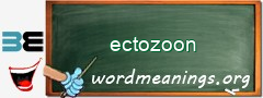 WordMeaning blackboard for ectozoon